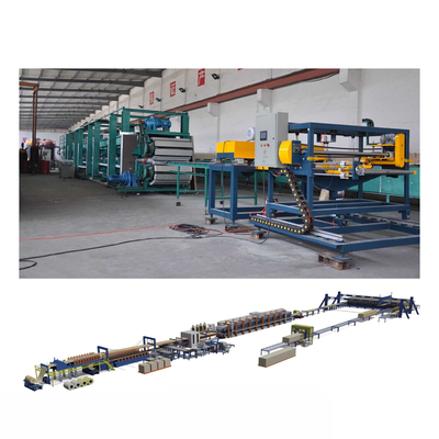 Linea di produzione discontinua del pannello a sandwich dell'unità di elaborazione 120kW