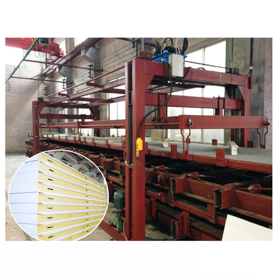 linea di produzione del pannello a sandwich dell'unità di elaborazione di 250mm